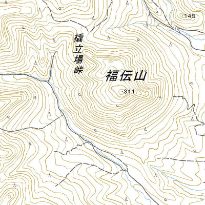 Pacific Spatial Solutions, Inc. 594013 大曲 （おおまがり Omagari）, 地形図 digital map