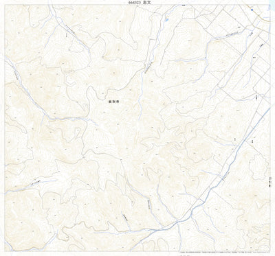 Pacific Spatial Solutions, Inc. 664323 志文 （しぶん Shibun）, 地形図 digital map