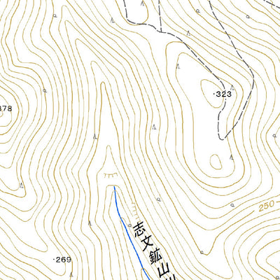 Pacific Spatial Solutions, Inc. 664323 志文 （しぶん Shibun）, 地形図 digital map