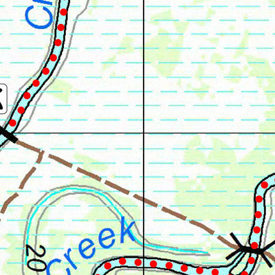 PaddleSA PaddleSA Monoman Island Loop Trail digital map