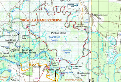 PaddleSA PaddleSA Punkah Island Loop Trail digital map