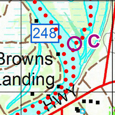 PaddleSA PaddleSA Swan Reach Loop digital map