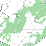 Panhandler Cherokee National Forest South digital map