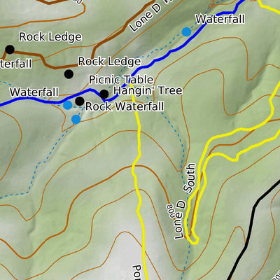 Panther Creek Trail Rides Panther Creek Trail Rides digital map