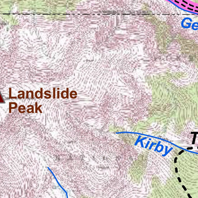 Park County Recreation & Resource Mangement Guanella Pass Area Mountain Bike Trails digital map