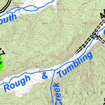 Park County Recreation & Resource Mangement Rich Creek Area Hiking Trails digital map