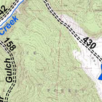 Park County Recreation & Resource Mangement Rich Creek Area Hiking Trails digital map