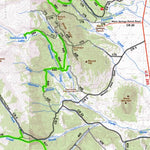 Park County Recreation & Resource Mangement Weston Pass Area Hiking Trails digital map