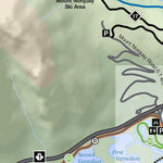 Parks Canada Banff National Park - Banff Biking Trails digital map