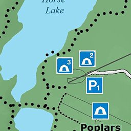 Parks Canada Bruce Peninsula National Park - Cyprus Lake Grotto Area digital map
