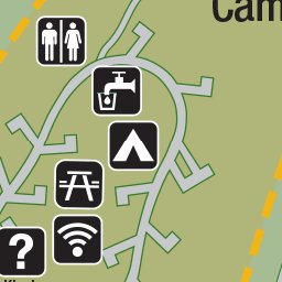 Parks Canada Grasslands National Park - Frenchman Valley Campground digital map