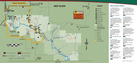 Parks Canada Grasslands National Park - West Block Trails digital map