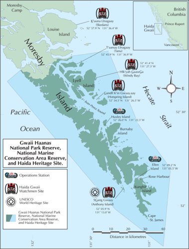 Parks Canada Gwaii Haanas National Park Reserve bundle