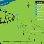 Parks Canada Jasper National Park - Jonas Creek CG Map digital map
