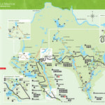 Parks Canada La Mauricie National Park - Full Park Map digital map