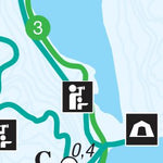 Parks Canada La Mauricie National Park - Lac-Parker and Lac-a-la-Peche digital map