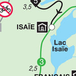 Parks Canada La Mauricie National Park - Mountain Bike Trails digital map