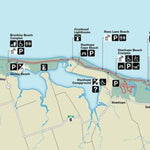 Parks Canada PEI National Park - Brackley Area Map digital map