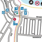 Parks Canada Prince Albert National Park - Waskesu Townsite digital map