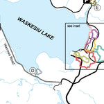 Parks Canada Prince Albert National Park - Winter Trails digital map