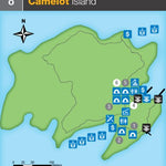 Parks Canada Thousand Islands National Park - Camelot Island digital map