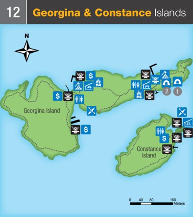 Parks Canada Thousand Islands National Park - Georgina & Constance Islands digital map