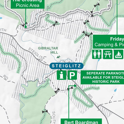 Brisbane Ranges National Park Visitor Guide Map by Parks Victoria ...