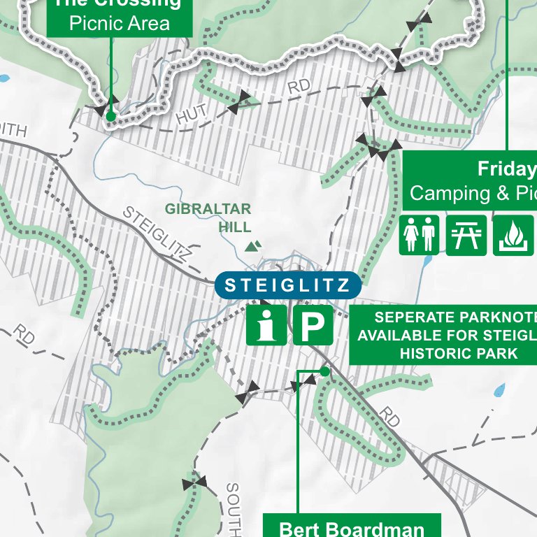 Brisbane Ranges National Park Visitor Guide Map by Parks Victoria ...