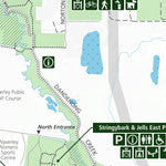 Parks Victoria Dandenong Valley Parklands Visitor Guide digital map