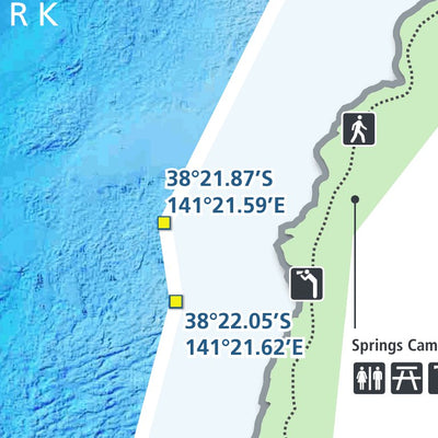 Parks Victoria Discovery Bay Marine National Park Visitor Guide digital map