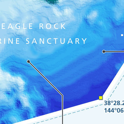 Parks Victoria Eagle Rock Marine Sanctuary Visitor Guide digital map