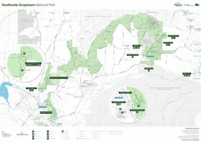 Parks Victoria Heathcote-Graytown National Park digital map