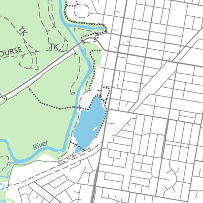 Shepparton Regional Park Visitor Guide Map by Parks Victoria | Avenza Maps