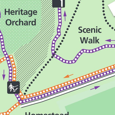 Werribee Park Visitor Guide Map by Parks Victoria | Avenza Maps