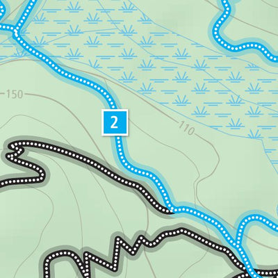 Parks Victoria You Yangs Regional Park - Stockyards Mountain Bike Area digital map