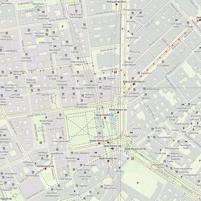 Paul Johnson - Offline Maps Budapest Tourist Street Map digital map