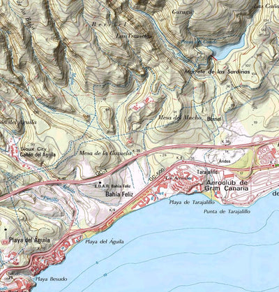Paul Johnson - Offline Maps Gran Canaria 1:25k digital map