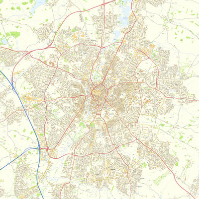 Paul Johnson - Offline Maps Leicester Street Map digital map