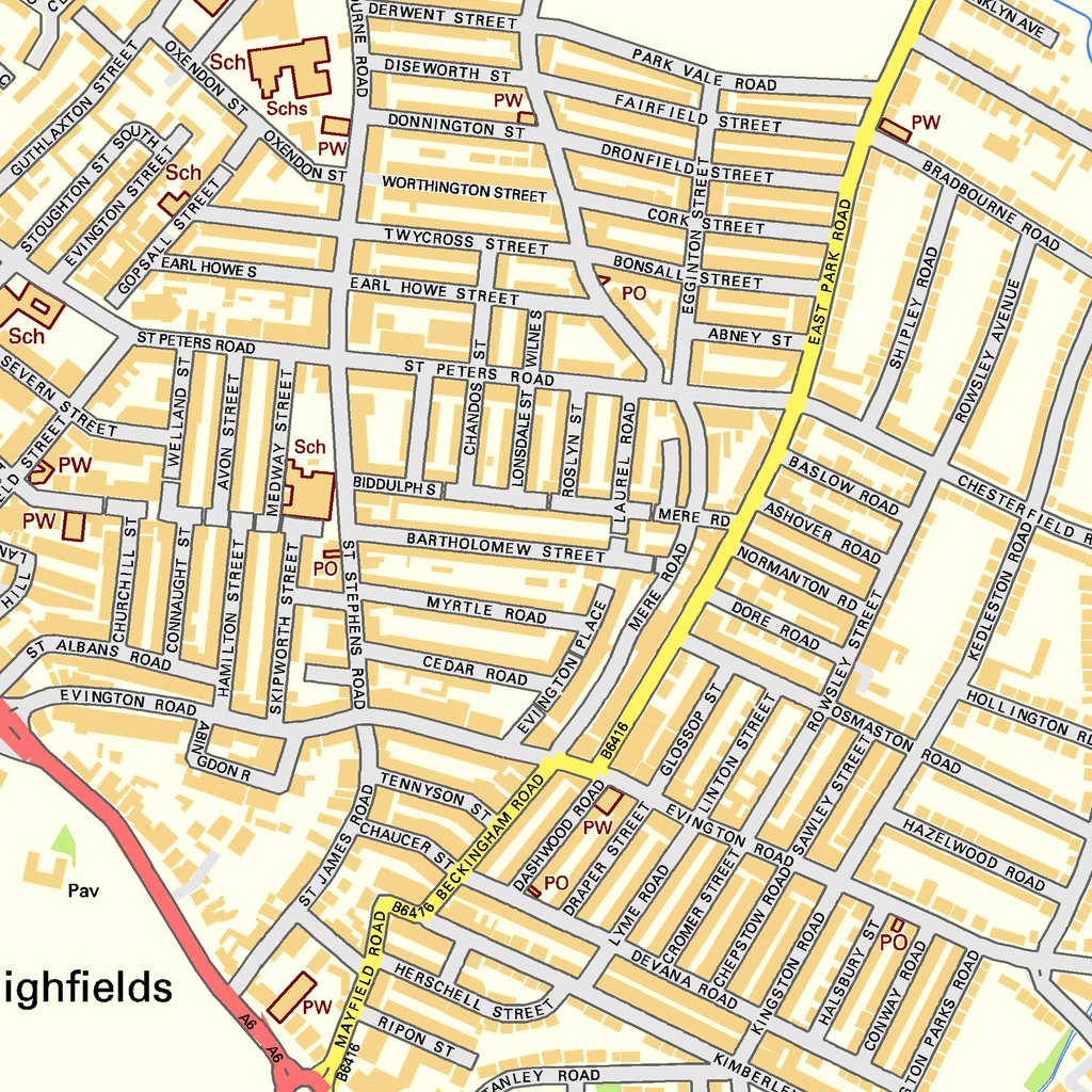 Leicester Street Map By Paul Johnson Offline Maps Avenza Maps   Paul Johnson Offline Maps Leicester Street Map Digital Map 35490354987164 