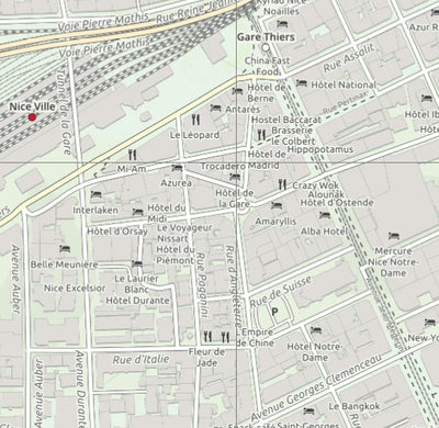 Paul Johnson - Offline Maps Nice Tourist Street Map digital map