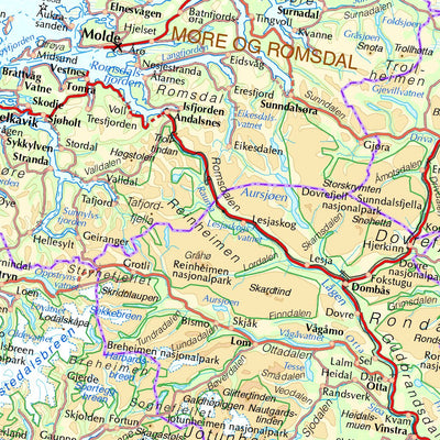 Paul Johnson - Offline Maps Norway 1:2M Topographic digital map