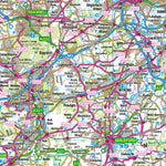 Paul Johnson - Offline Maps South East England 1:250,000 Road Atlas digital map