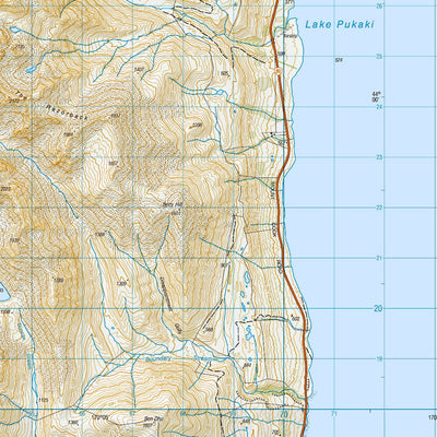 Paul Johnson - Offline Maps Topo50 Mount Cook NZ digital map