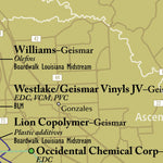 PetroChem Wire E5 Baton Rouge to New Orleans Ethylene Systems digital map