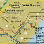 PetroChem Wire P2 Texas and Louislana Propylene Systems digital map