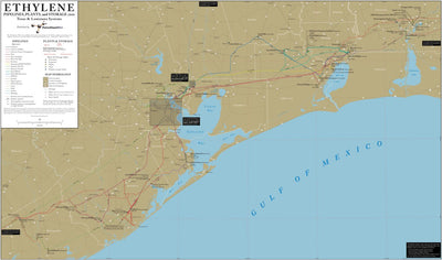 PetroChem Wire Texas and Louisiana Ethylene Systems-A digital map