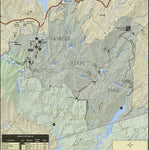 Pisgah Map Company, LLC Gorges State Park digital map