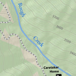 Pisgah Map Company, LLC Rough Creek Watershed Trail System digital map