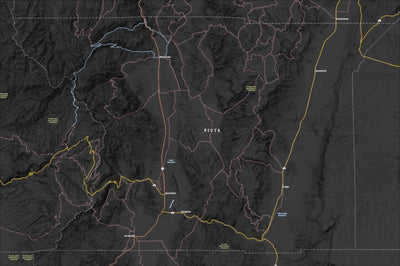 Piute county Big Johns Flat Loop digital map