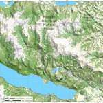 Pixmap Cartografía Digital Lago Traful 1/50.000 digital map